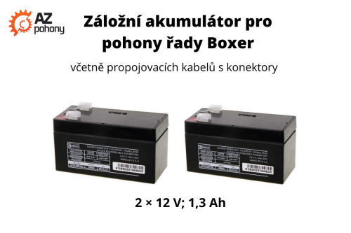 Záložní akumulátor pro pohony řady Boxer